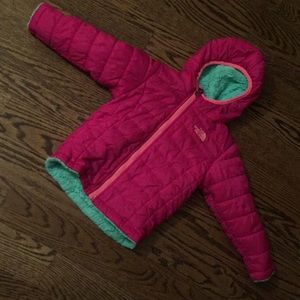 North face girls down coat